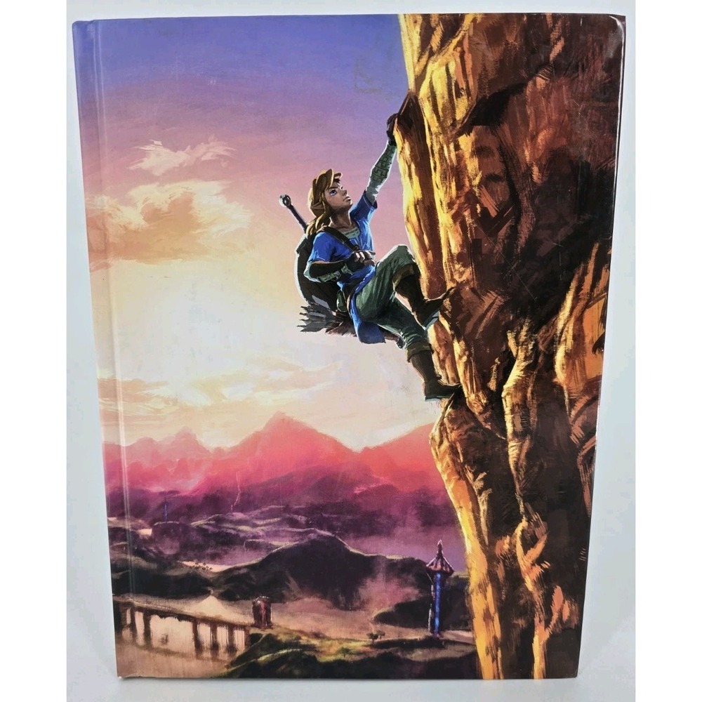 Breath of the Wild‎ Guidebook Hardcover legend of Zelda With Map
